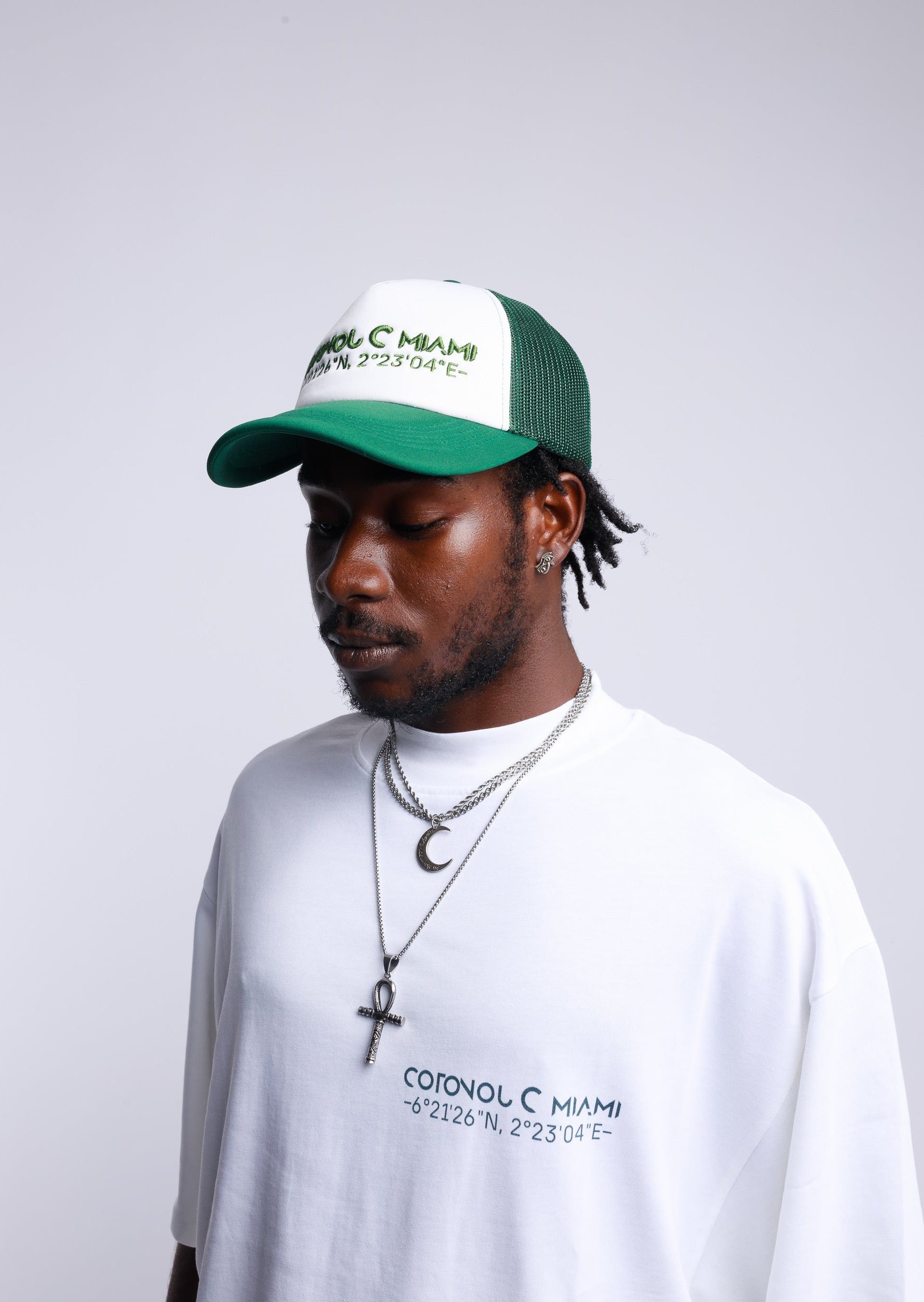 Green Trucker Cap Cotonou