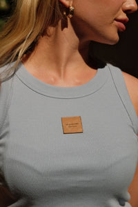 Powder Crop Top Tank