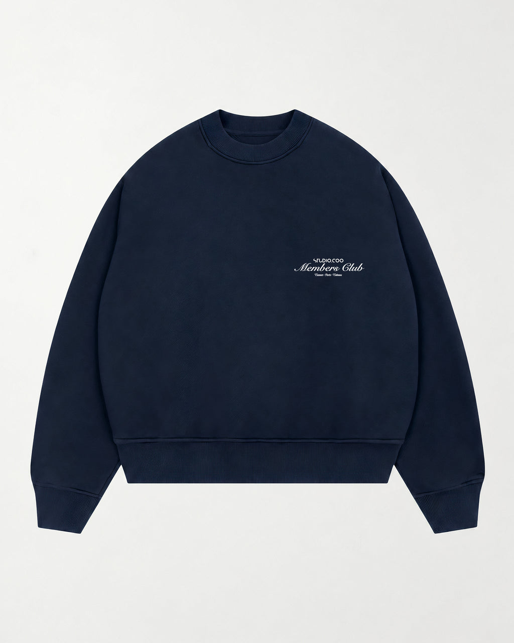 Members Club Navy Sweater