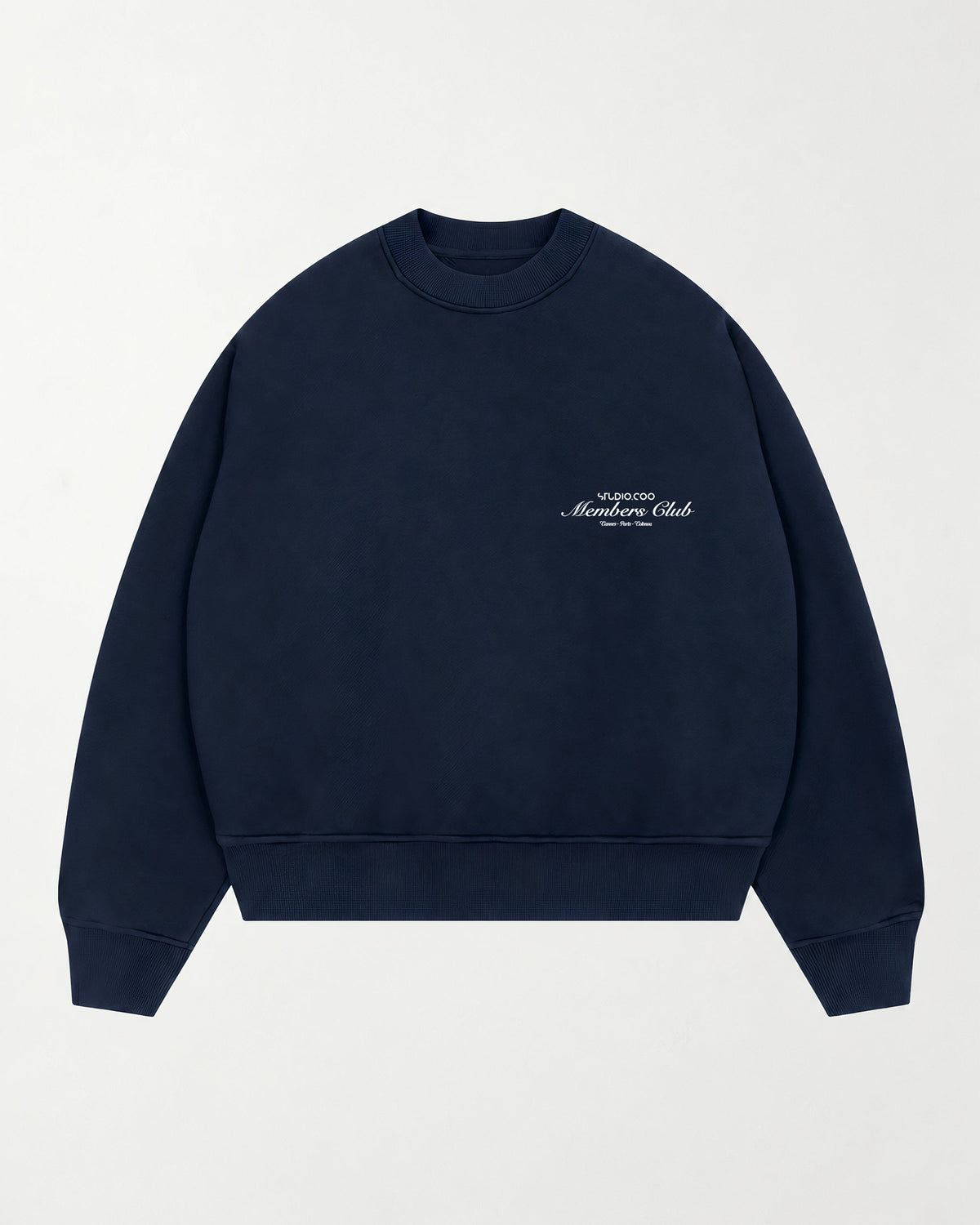 Members Club Navy Sweater