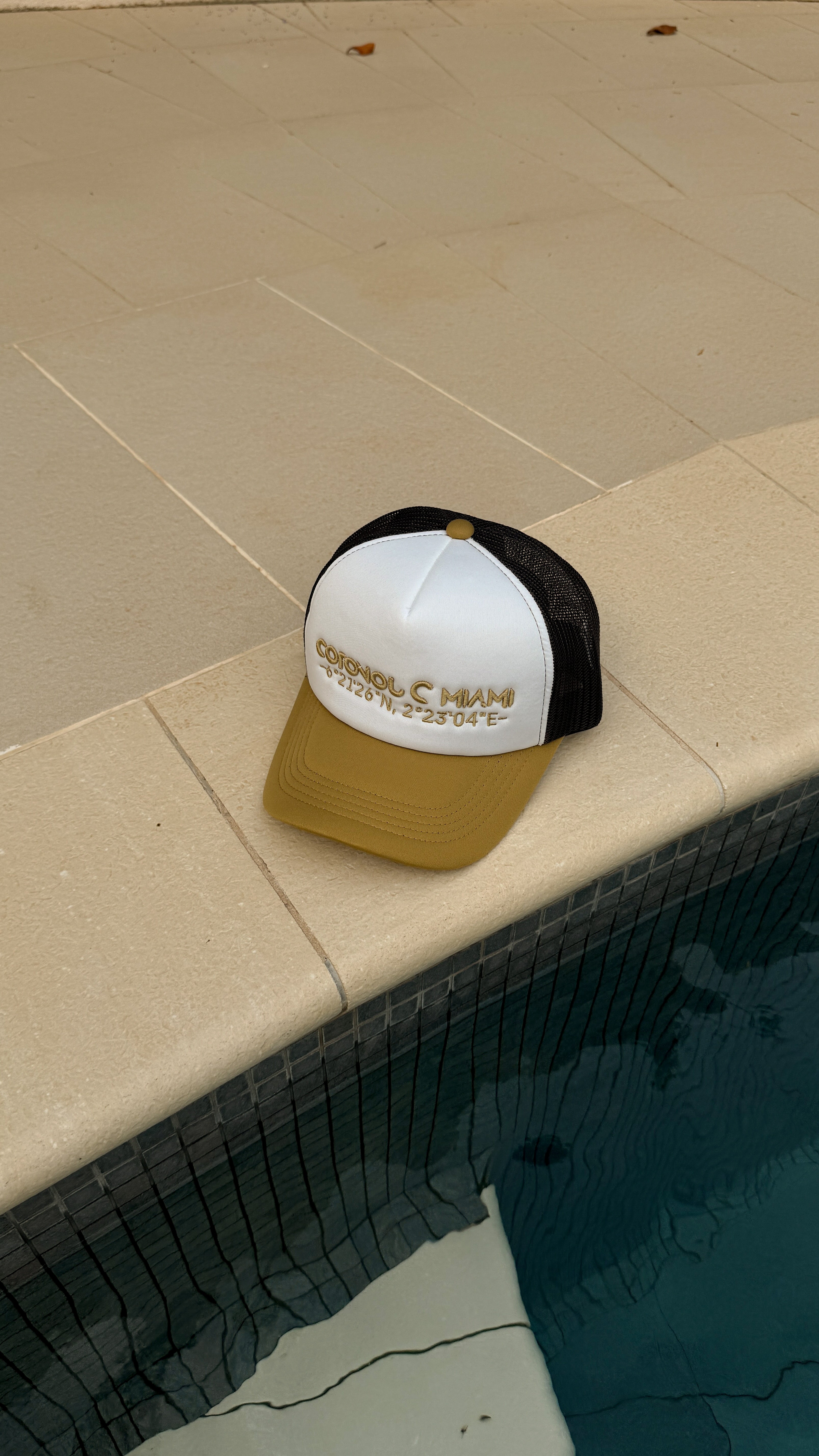 Yellow Trucker Cap