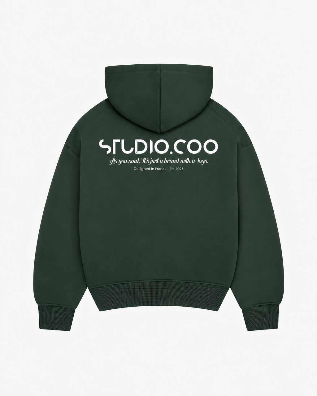 Oversized Green Hoodie