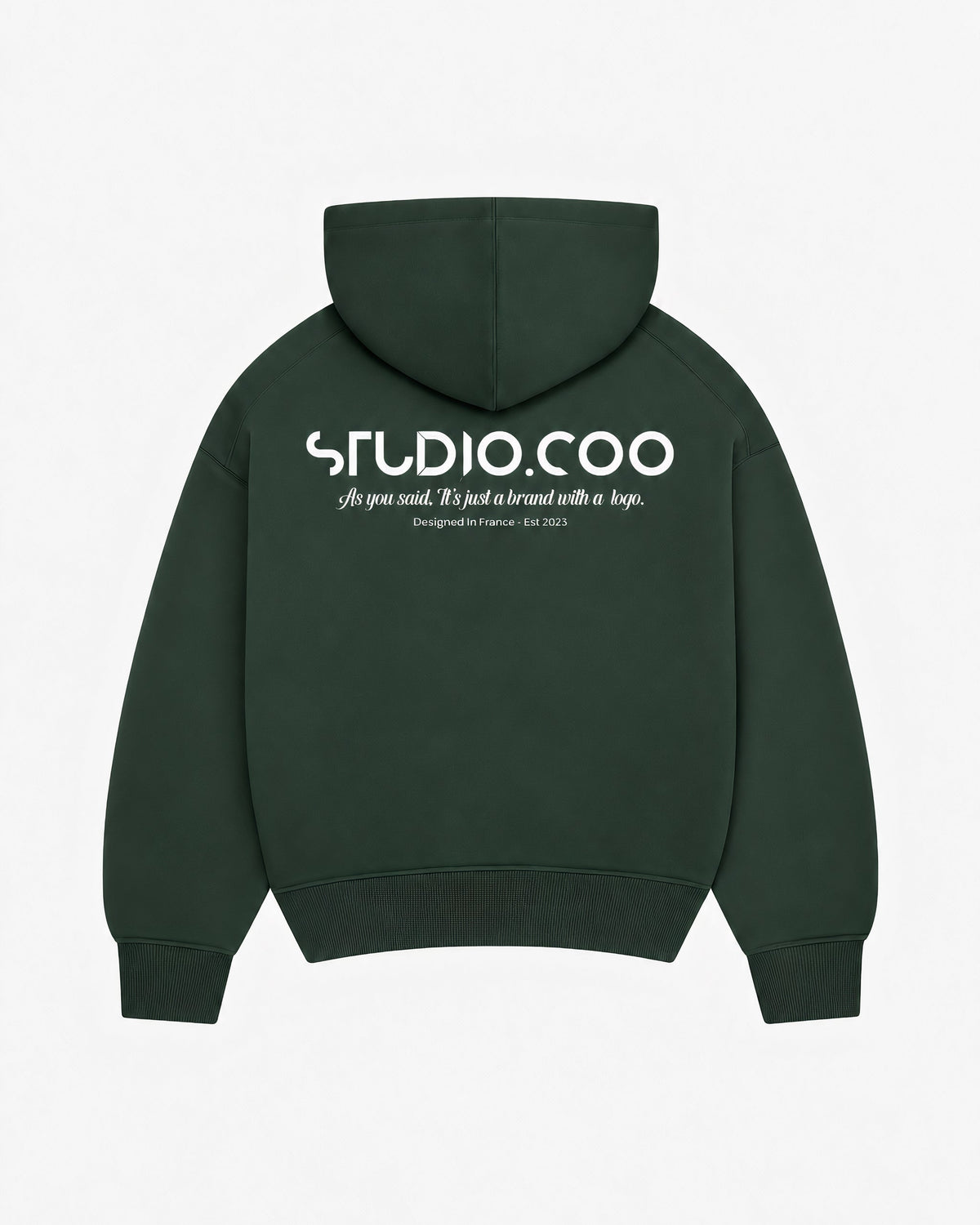 Oversized Green Hoodie