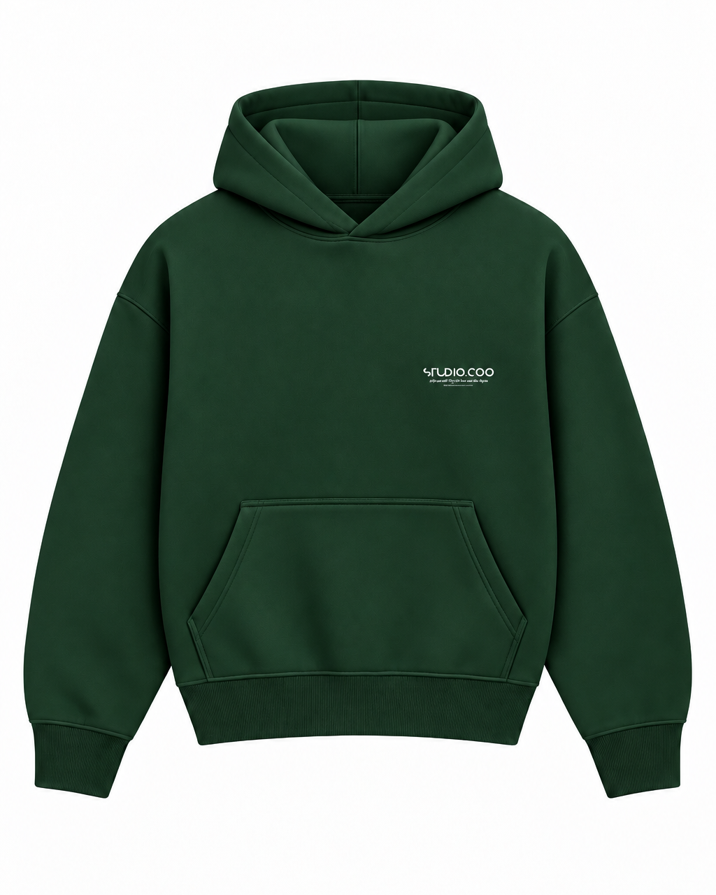 Oversized Green Hoodie