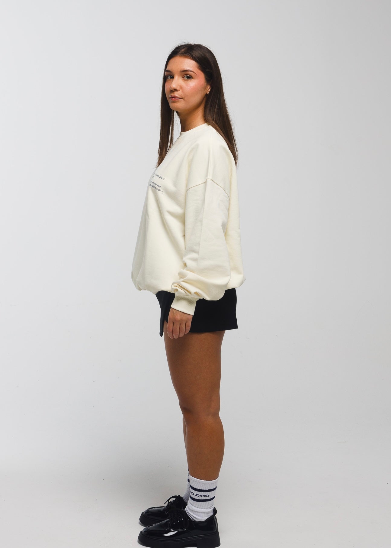 Cream Crewneck Sweater