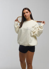 Cream Crewneck Sweater