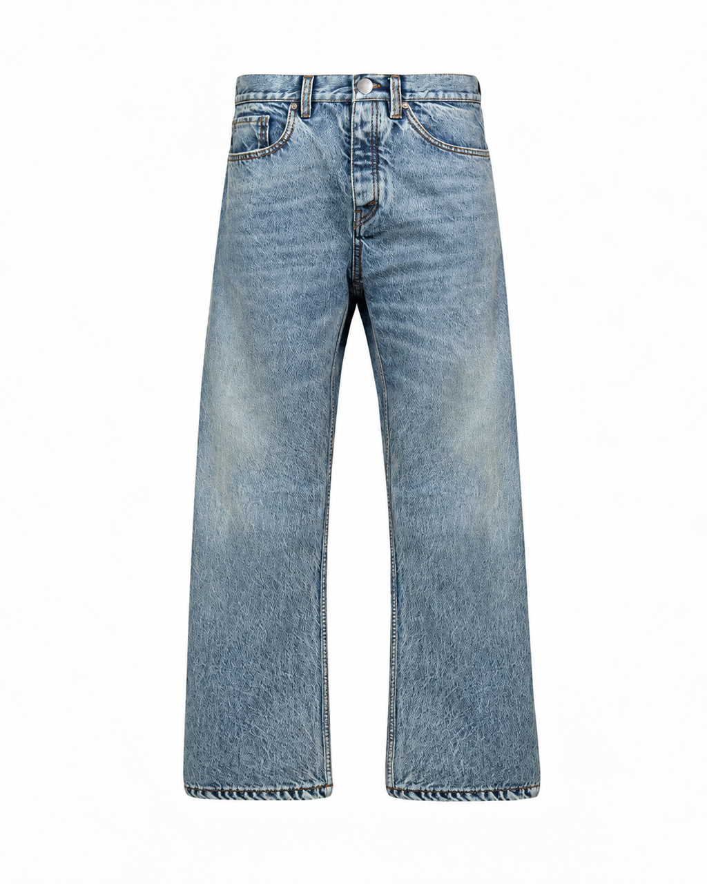 Soft Blue Loose Fit Jean