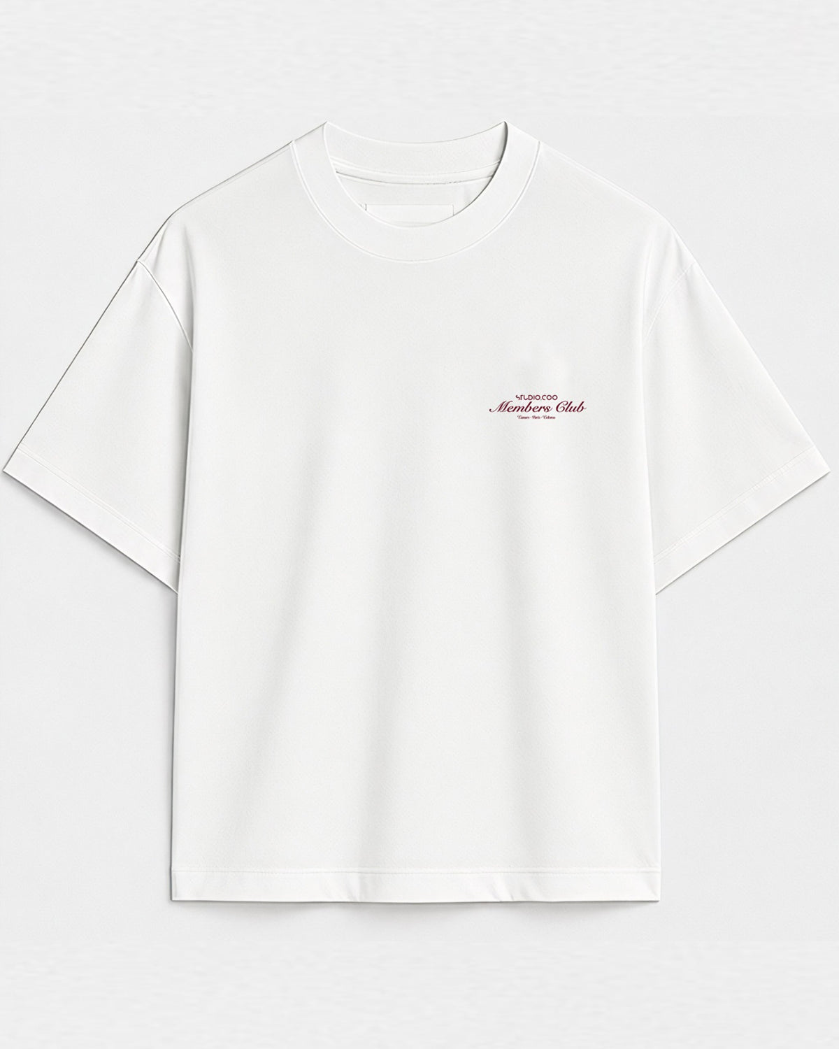 Members Club White T-Shirt