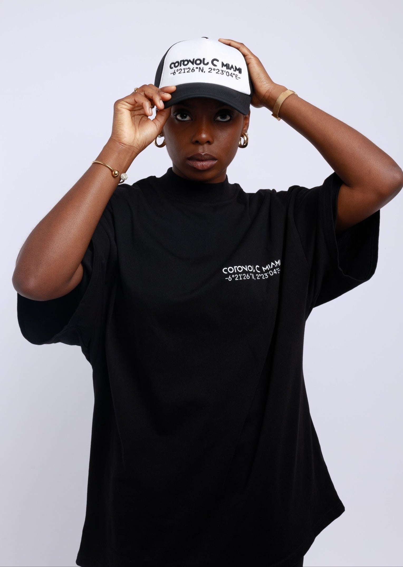 Black Trucker Cap Cotonou