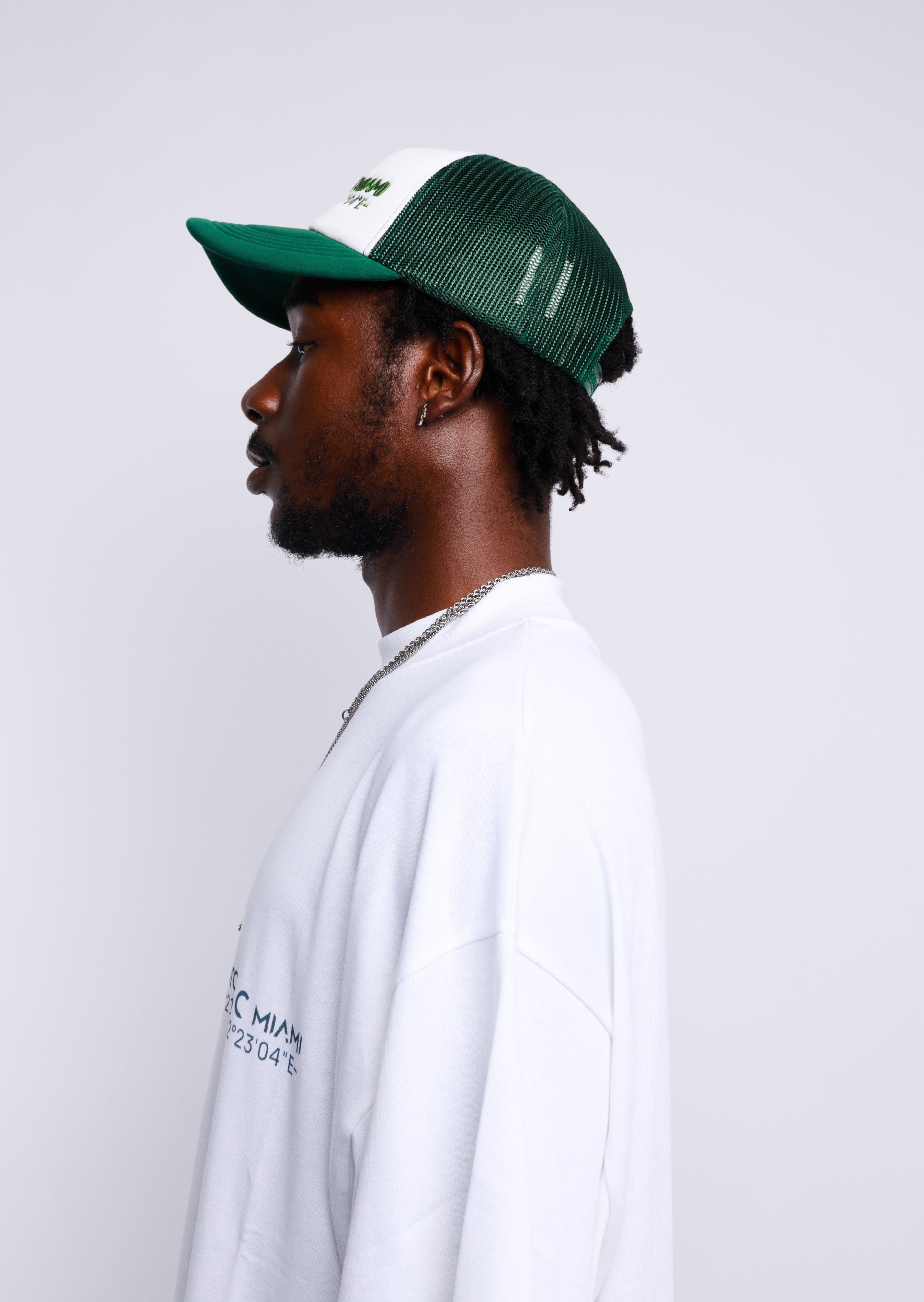 Green Trucker Cap Cotonou