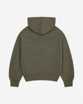Oversized Vintage Green Hoodie