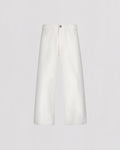 Ivory White Relaxed Pants
